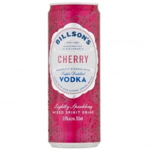 Billson's Vodka Cherry 355ml (4 Pack)